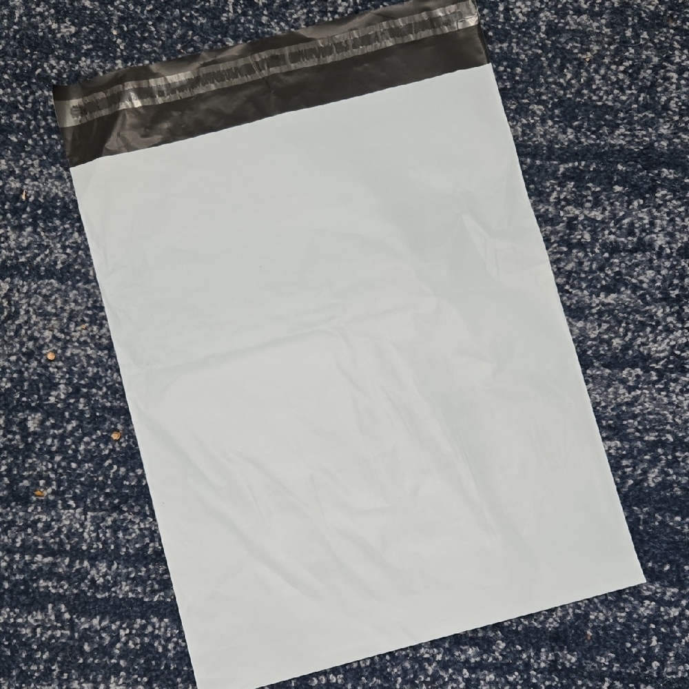 20/ $12.00 White and Black Poly Mailer